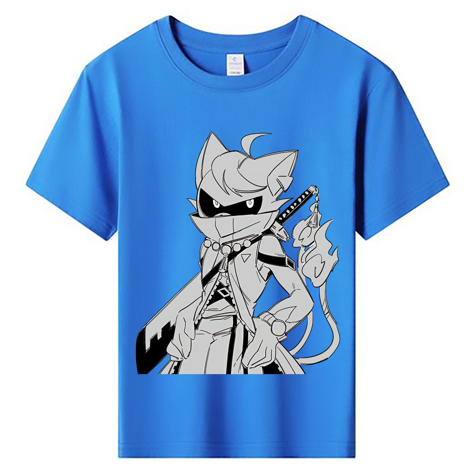 （画像用） 妖怪ウォッチ Yo-kai Watch 綿100％キッズTシャツ（フロントプリント）